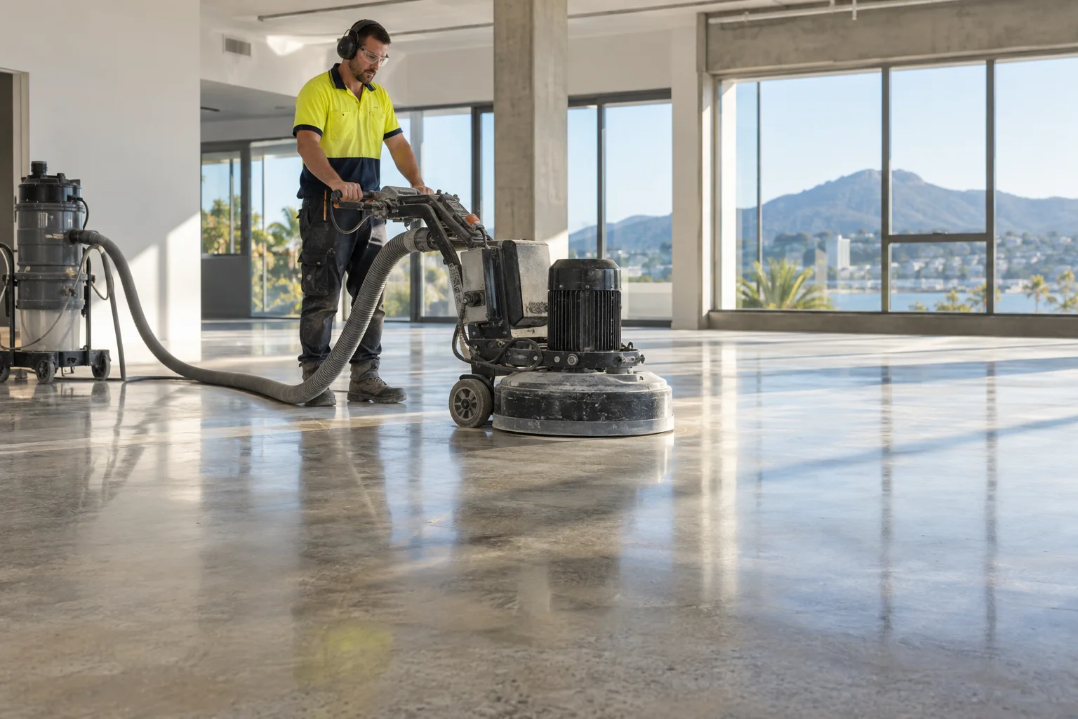 Concrete Floor Polishing — same illustrative image as the service page cover